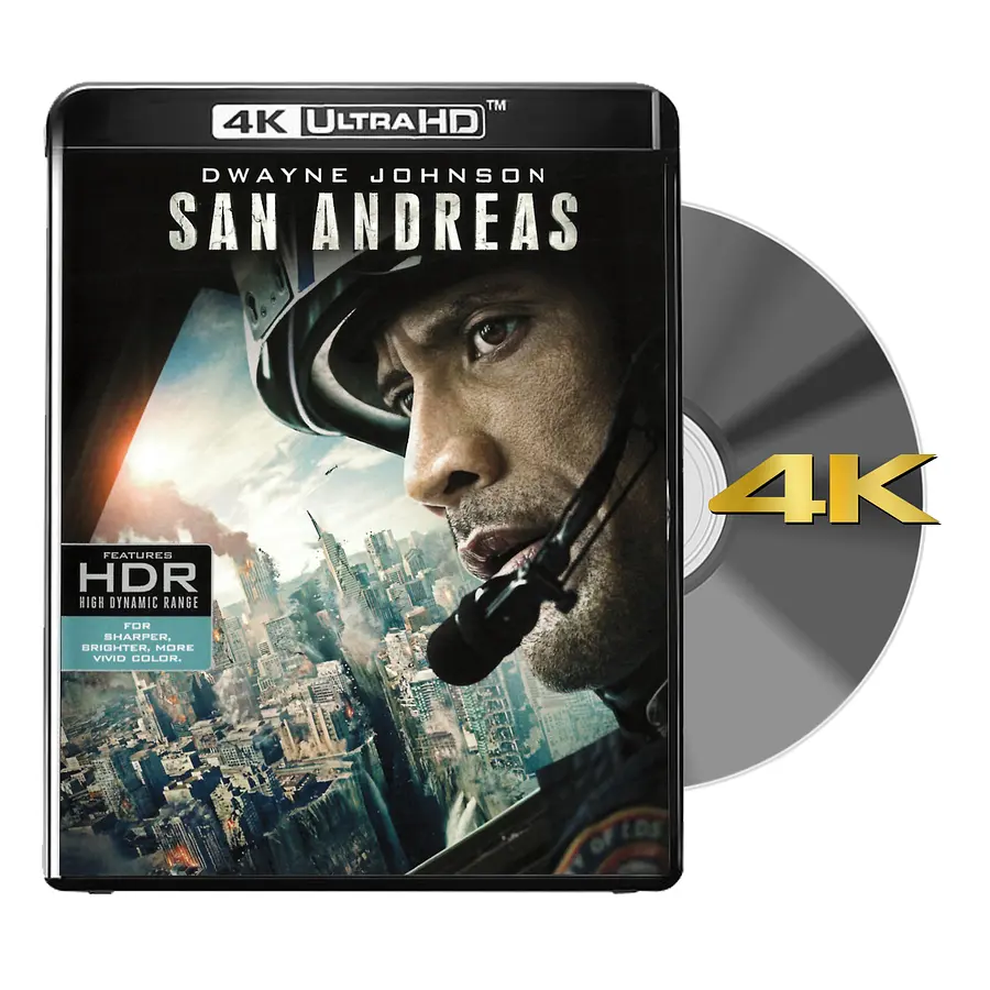 BLU RAY 4K SAN ANDREAS: TERREMOTO LA FALLA DE SAN ANDRES