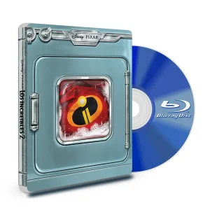 BLU-RAY+DVD LOS INCREÍBLES 2 STEEL BOOK